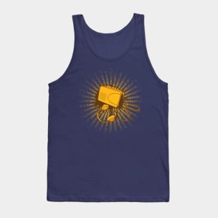 Cassette tape music player Tank Top